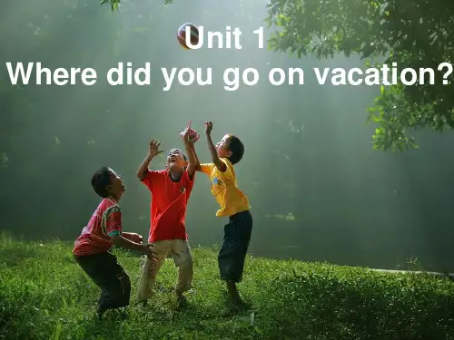 人教新目标版八年级上册Unit 1 period 2(共16张PPT)