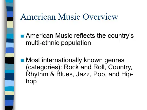 American Music for students