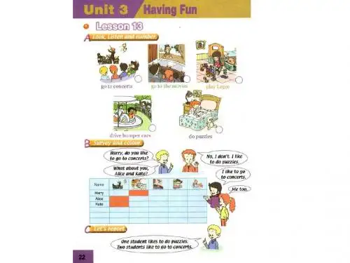 新起点版 小学四年级上册 Unit3 电子书