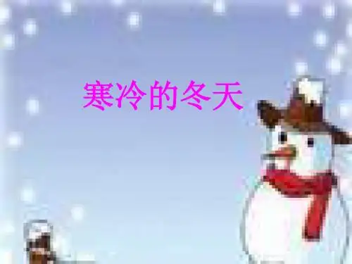寒冷的冬天