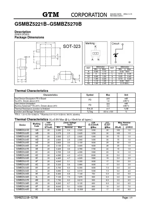 GSMBZ5273B中文资料