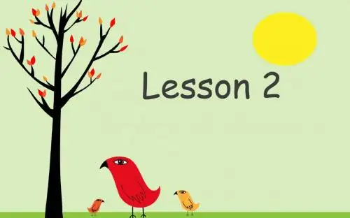 lesson 2