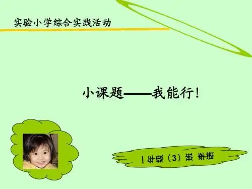 实验小学综合实践活动.