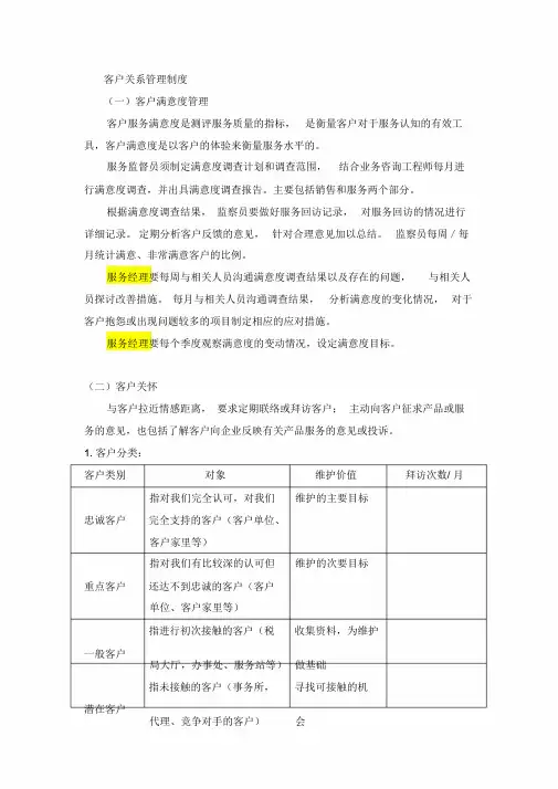 客户维护技巧