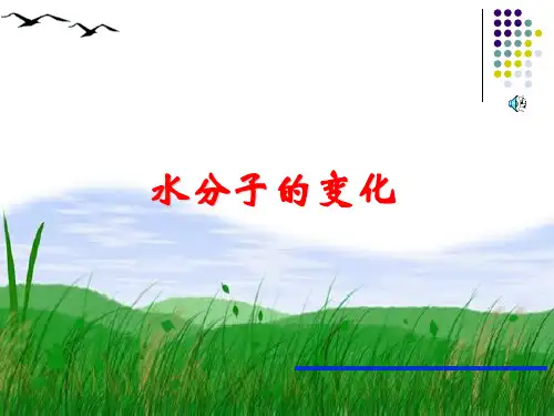 2.2 水分子的变化(2)鲁教版九年级化学上册 省优课件