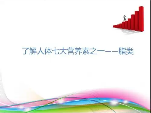史上最全脂肪与健康课件