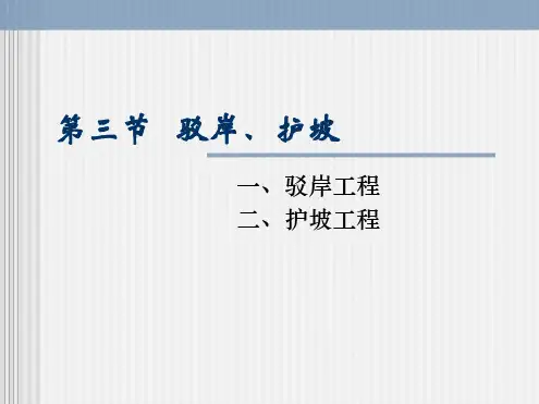 驳岸护坡