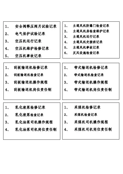档案盒正面标签
