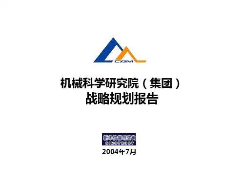 集团战略规划报告050-性质定位