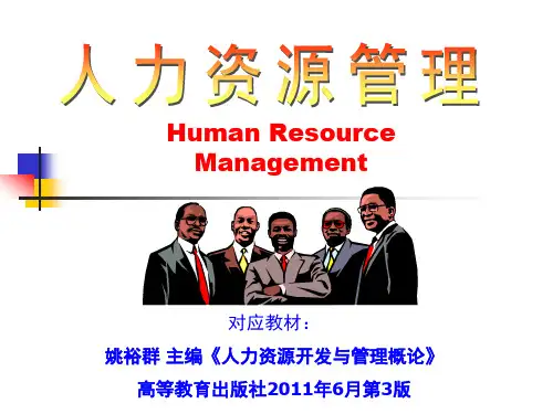 人力资源管理 第3讲 组织结构与工作分析
