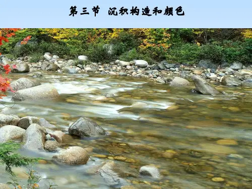 沉积学与沉积相课件第三章 碎屑岩的构造和颜色