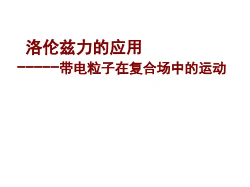 3.5-2洛伦兹力的应用