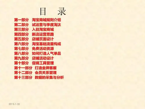 2019天猫店整体运营解决方案策划稿
