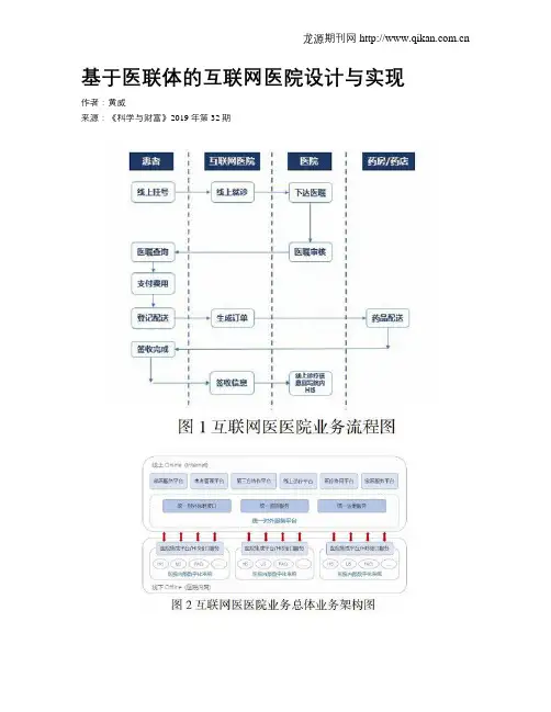 基于医联体的互联网医院设计与实现
