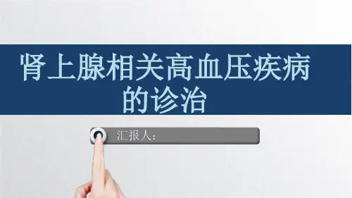 肾上腺相关高血压诊治