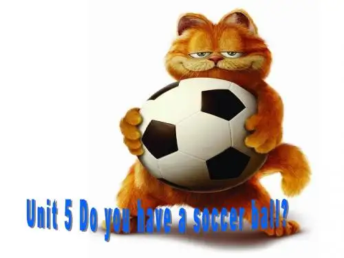 新目标英语七年级上unit_5_Do_you_have_a_soccer_ball精品课件PPT模板教学说课多媒体(42页)