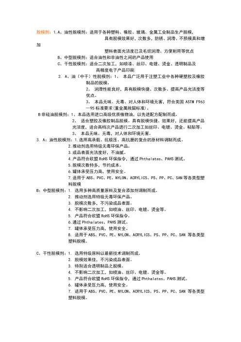 产品介绍书
