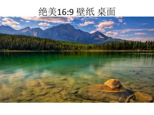 绝美16比9 壁纸 桌面 喜欢黑暗色调 护眼