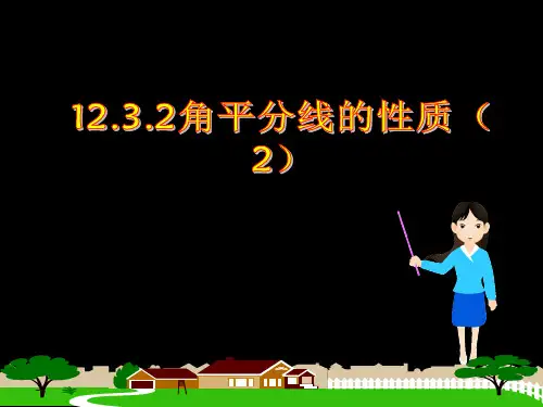 123角平分线的性质2精品PPT课件