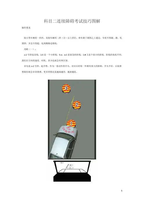 科目二考试技巧图解