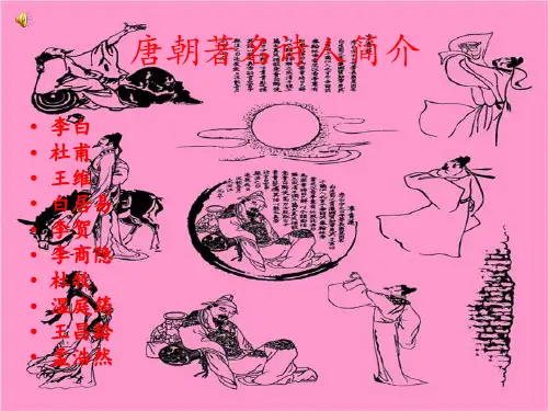 唐朝著名诗人简介