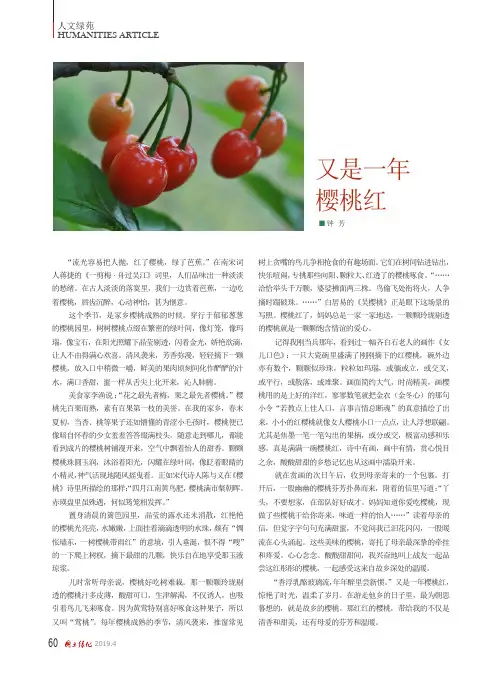 又是一年樱桃红