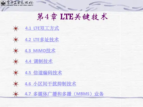 第4章 LTE关键技术