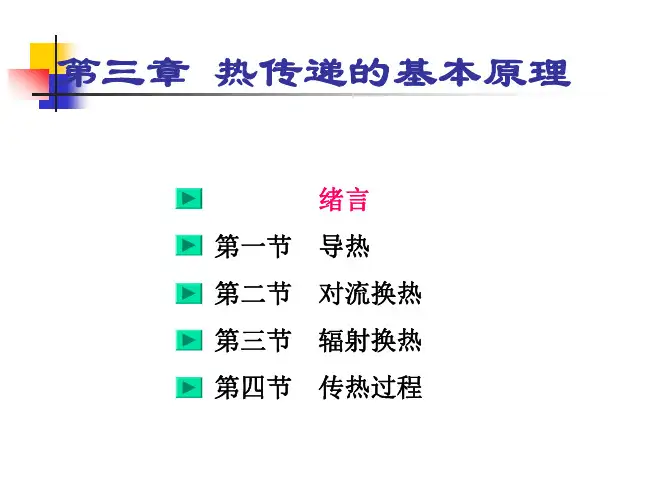 热传递的基本原理.