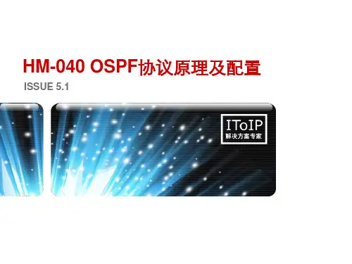 OSPF协议原理及配置