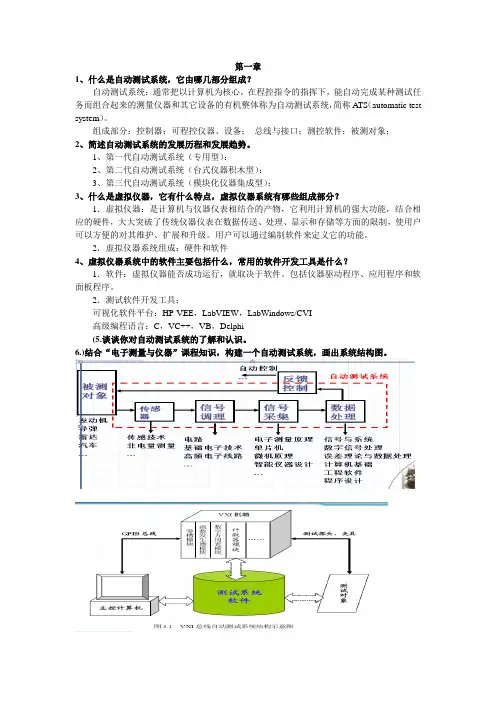 自动测试系统)--桂林电子科技大学