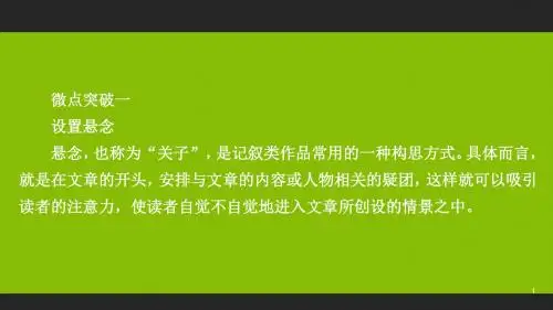 高考语文一轮复习(课件+微案)第4编 写作第四编 专题二 微案二