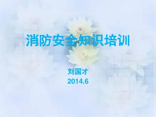 最实用的消防知识培训课件(免费)