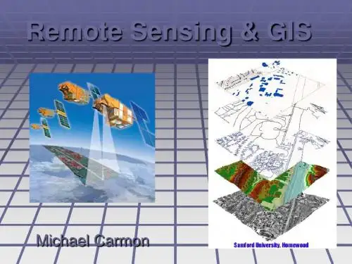 Remote Sensing & GIS - Rutgers遥感和GIS罗格斯大学; 18页PPT文档