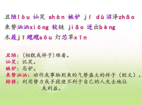 《丑小鸭》ppt课件