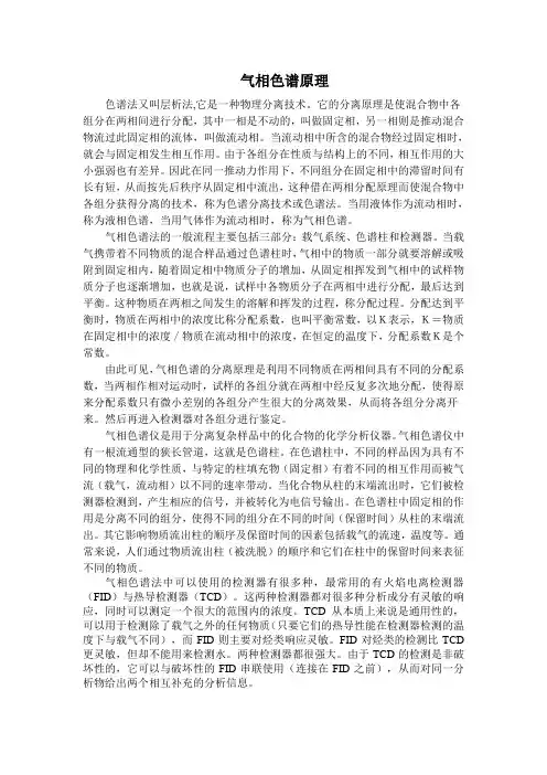 气相色谱原理