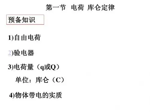 库仑定律