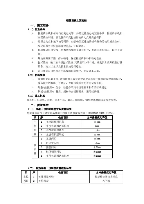钢筋混凝土预制桩 2