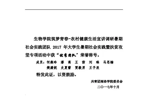 荣誉证书(团队版)