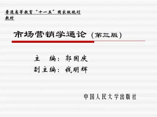 市场营销学通论 第24章