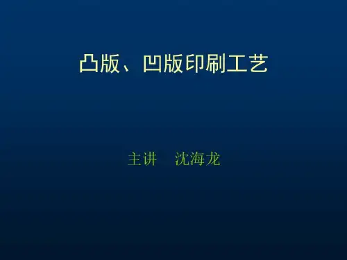 凸版、凹版印刷工艺 共63页共63页文档