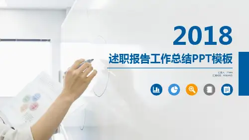 电商运营述职报告工作总结ppt模板