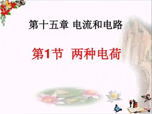 两种电荷-电流和电路 优秀PPT课件