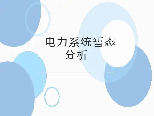 电力系统暂态分析 (4)