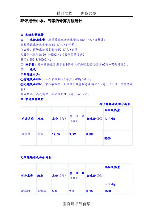 环评爱好者论坛_环评计算部分