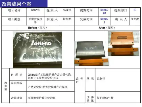 21个经典生产车间改善案例