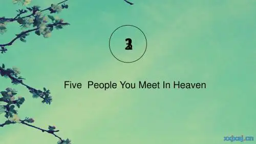 Five People You Meet In Heaven