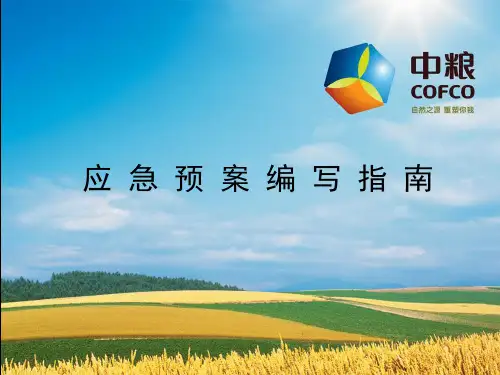《应急预案编制》PPT课件