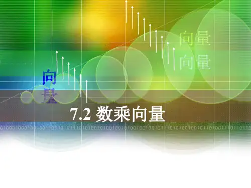 数乘向量