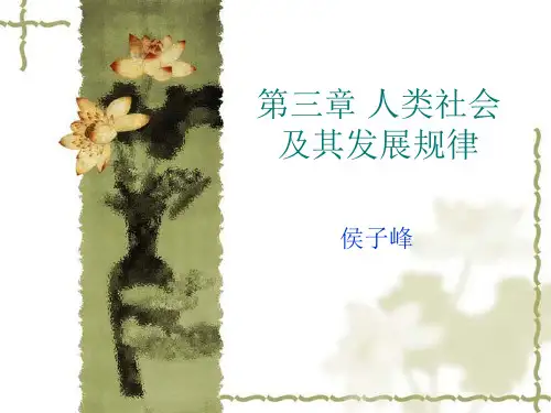 《马原》第三章(2013年版)
