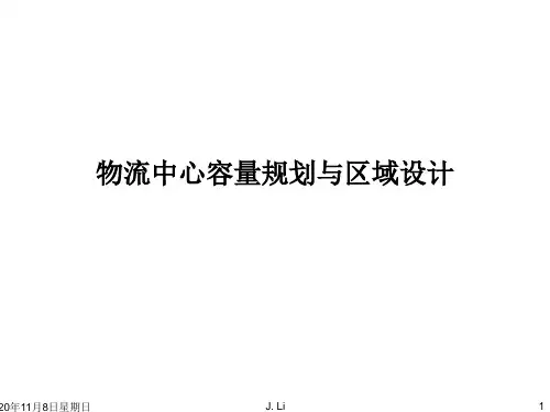 物流中心容量规划与区域设计